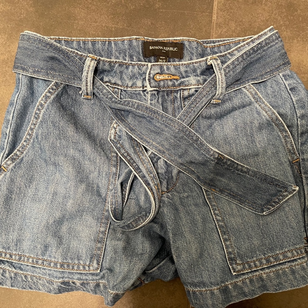 Banana Republic Paperbag Shorts